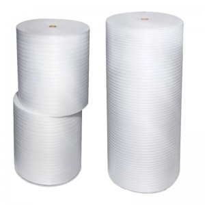 Kundenspezifisches Schutzmaterial zum Verpacken von weichen, stoßfesten EPE-Schaumstoffrollen aus expandiertem Polyethylen für Transportverpackungen